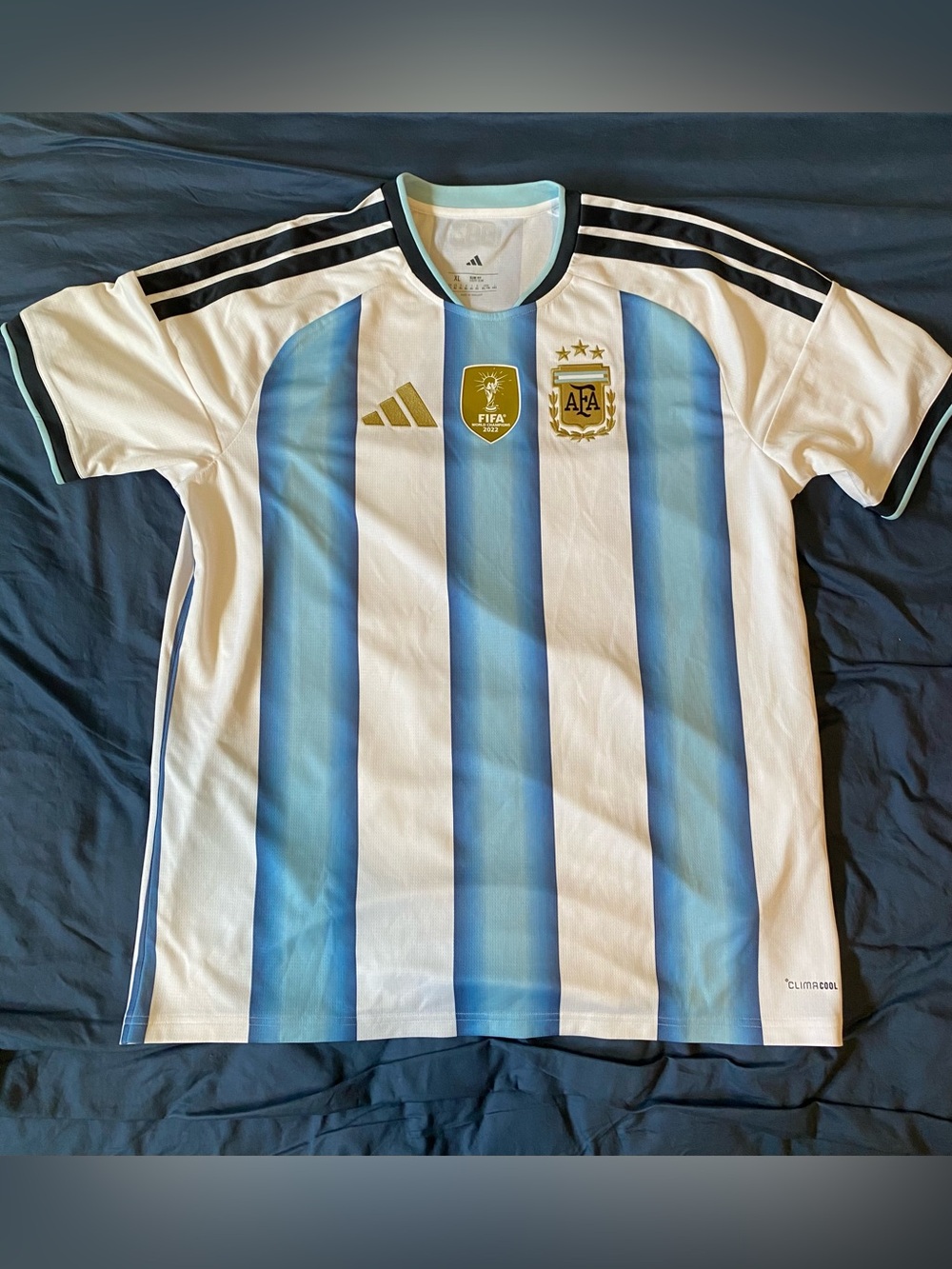 Adidas Argentina 26 Home Jersey Mens Size XL New